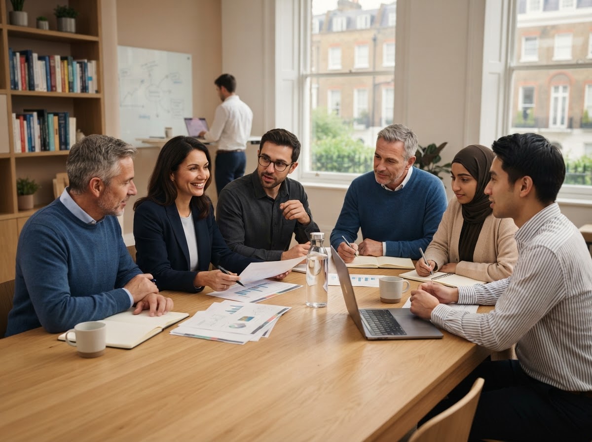 Wealtheza team workspace focused on analytical research